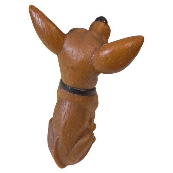 Taco Bell Chihuahua Applause Yo Quiero Taco Bell Plastic Dog 4 inches tall euc - Picture 3 of 4